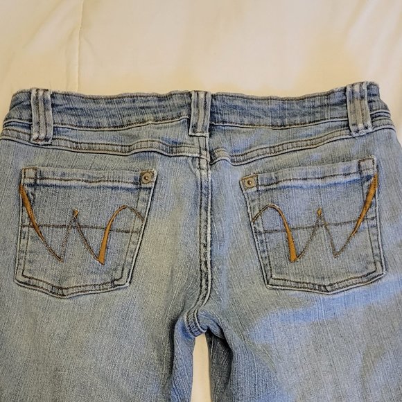 ❣️HP❣️ Wet Seal Vintage Light Blue Jeans Sz: 7 Jr. - Picture 3 of 5
